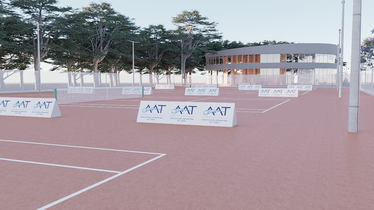 Centro Nacional: la AAT anunció por fin la construcción de la casa que el tenis argentino merece hace décadas