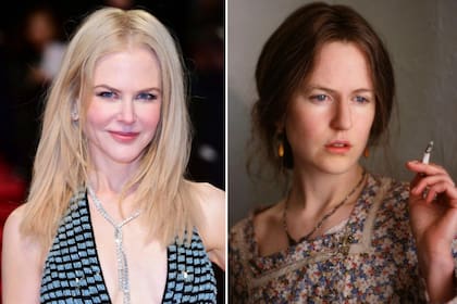 Una irreconocible Nicole Kidman ganó el Oscar personificando a Virginia Woolf en Las horas