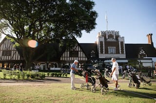 El fanatismo por el golf se vive a pleno en el Jockey Club