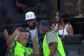 Messi fue titular en el empate de Inter Miami y tuvo como espectador a otra leyenda del deporte