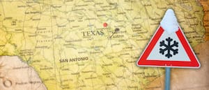 Ola de frío en Texas: cuánta nieve se espera y a cuánto bajarán las temperaturas esta semana