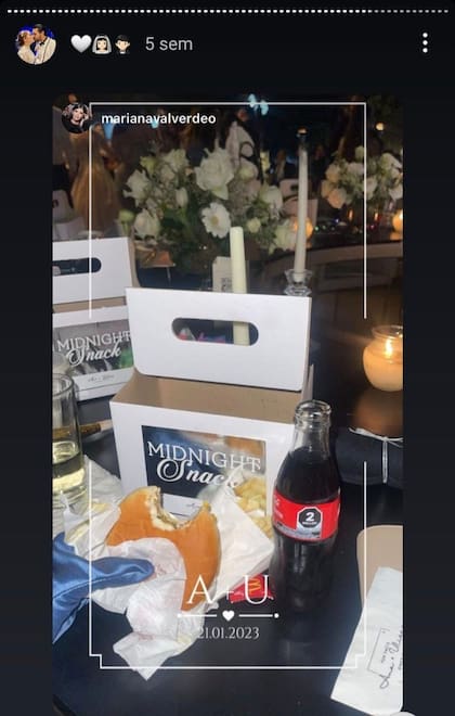 Una mexicana dio comida rápida en su boda
