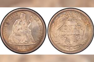 Una moneda de 10 centavos fue comprada por un coleccionista en casi cuatro millones de dólares