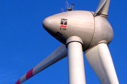 Una muestra de un molino Enercon