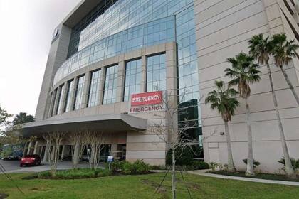 El Advent Health Hospital, establecimiento médico al que Jerry Gilland fue derivado.