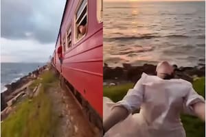Una mujer cayó de un tren en movimiento por tomar un video