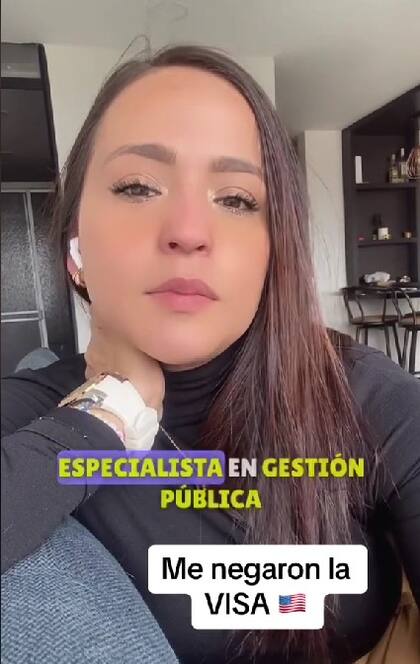 Una mujer colombiana contó cómo fue que le rechazaron la visa estadounidense
