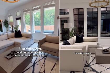 Una mujer compartió el truco con el que le dio otra vida a sus ventanas