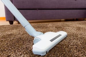 Una mujer compartió un video en el que muestra el contenido que salió de su aspiradora tras limpiar la alfombra.