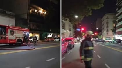 Una mujer de 68 años falleció durante un incendio en un edificio en Palermo