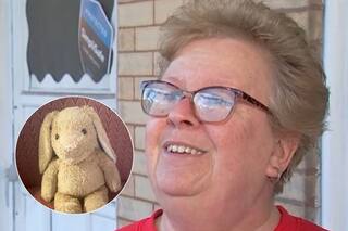 El reencuentro de Año Nuevo entre una niña y su peluche perdido que conmovió a todos