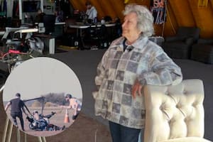 Festejo de altura en Missouri: con 90 años, eligió esta riesgosa forma de celebrar su cumpleaños