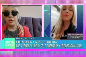 Una mujer denunció que la retuvieron en una peluquería si no pagaba 61 mil pesos por teñirse.