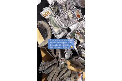 Una mujer descubrió que había heredado miles de dólares