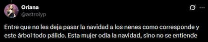 Una mujer directamente se enojó y aseguró que Paula Chaves odia las fiestas