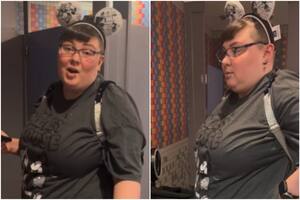 Una mujer lanzó comentarios ofensivos contra una madre y su hijo menor en un baño de Disneyland