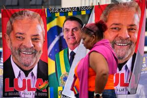 Cómo se posicionan en las encuestas Lula da Silva y Bolsonaro a días de las elecciones