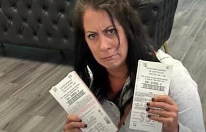 Una mujer recibió por error un cargamento de boletos de la lotería