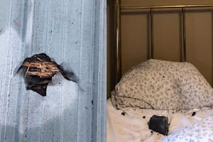 Un meteorito atravesó el techo de su casa y cayó sobre su almohada mientras dormía