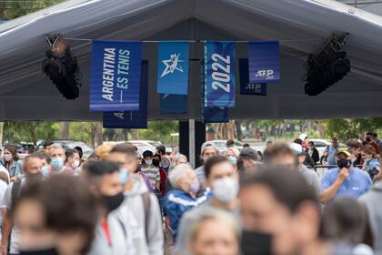 Una multitud acudió durante la semana en el Argentina Open