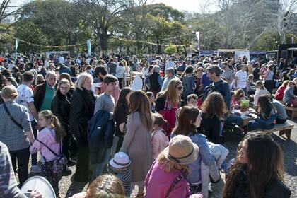 Una multitud celebró en Palermo