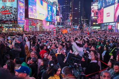 Una multitud festejó el show de Shakira en Times Square