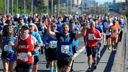 Una multitud participó en la cita en Buenos Aires