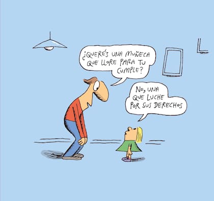 "Una muñeca que luche por sus derechos"