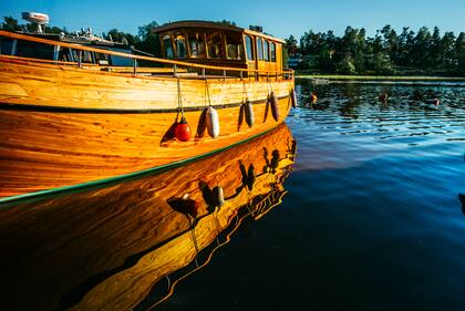 Una navegación en verano
