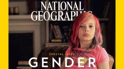 Una nena transgénero ilustra la tapa de la revista National Geographic