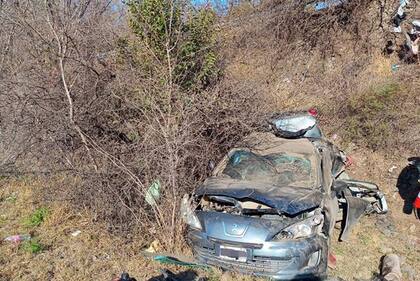 Una niña de 11 años murió durante un accidente en la autopista Córdoba-Carlos Paz
