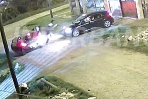 Una niña de 7 años quedó en medio de un violento robo de un auto