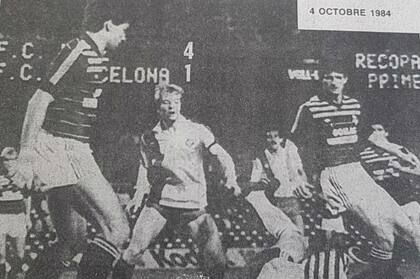 Una noche inolvidable para Zappia: 4-1 a Barcelona con Metz en la Recopa de Europa 1984/85
