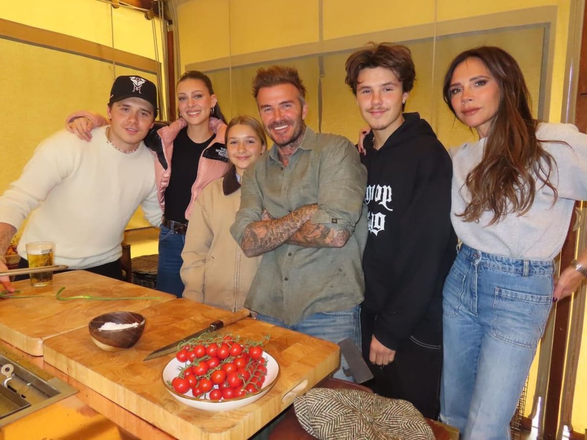Uma noite sem paz e amor. Um Natal triste para a família Victoria e David Beckham