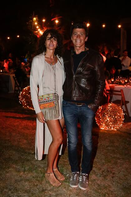 Nicolás Repetto y Florencia Raggi, también compartieron la noche en Las Cárcavas