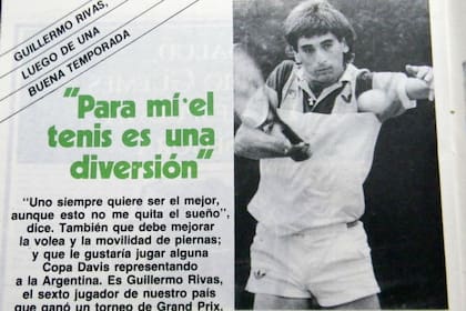 Una nota en la que Rivas mostraba su manera de pensar