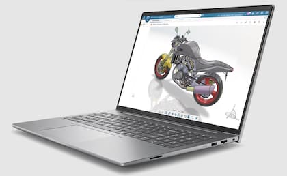 Una notebook HP ZBook X