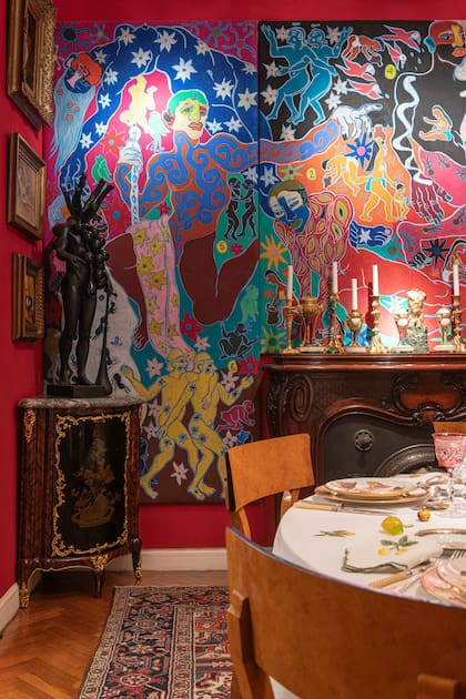 Una obra de Amparo Viau de Abel Guaglianone y Joaquín Rodríguez.