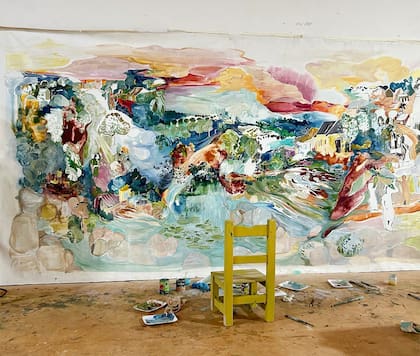 Una obra del artista misionero Ignacio De Lucca.