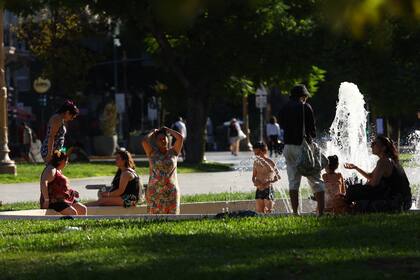 Una ola de calor afecta la ciudad de Buenos Aires