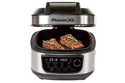 Una olla multicocción 12 en 1 de PowerXL; entre otras cosas puede freír con aire o con aceite