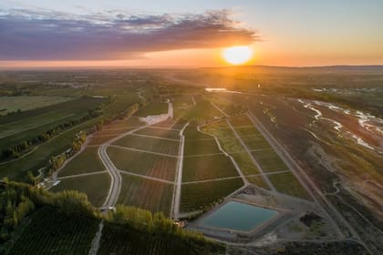 Una panorámica del lugar