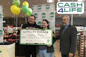 Una pareja del condado de Monroe ganó US$7 millones en Cash4Life (Cash4Life)
