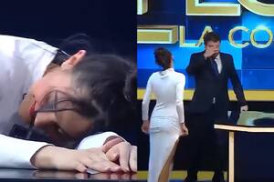 Una participante quedó eliminada en The Floor por un insólito error y se desplomó en el estudio (Captura: eltrece)
