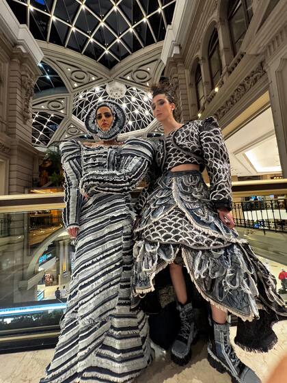 Una pasarela a pura tendencia.