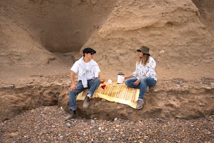Una pausa en el trekking para tomar el té