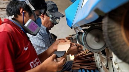 Una pequeña empresa en Perú