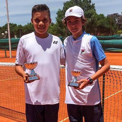 Una perla de archivo: Darwin Blanch y Joao Fonseca, en 2019, en la Copa El Ceibo, en el club Macabi, San Miguel