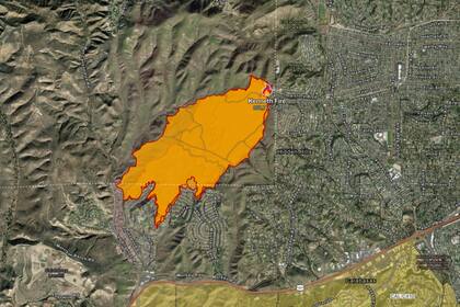 Una persona está bajo custodia bajo sospecha provocar las llamas relacionadas con el foco de incendio Kenneth