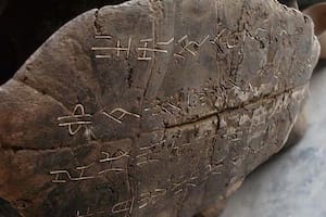 Una pieza de cerámica en China podría contener la escritura más antigua del mundo